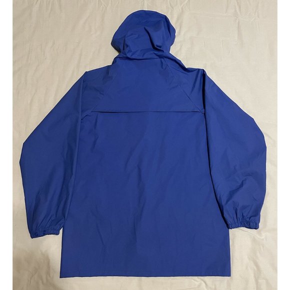 *SOLD* Vintage Style Vented Columbia Rain Jacket Blue Coat - Mens S/M - Picture 6 of 9